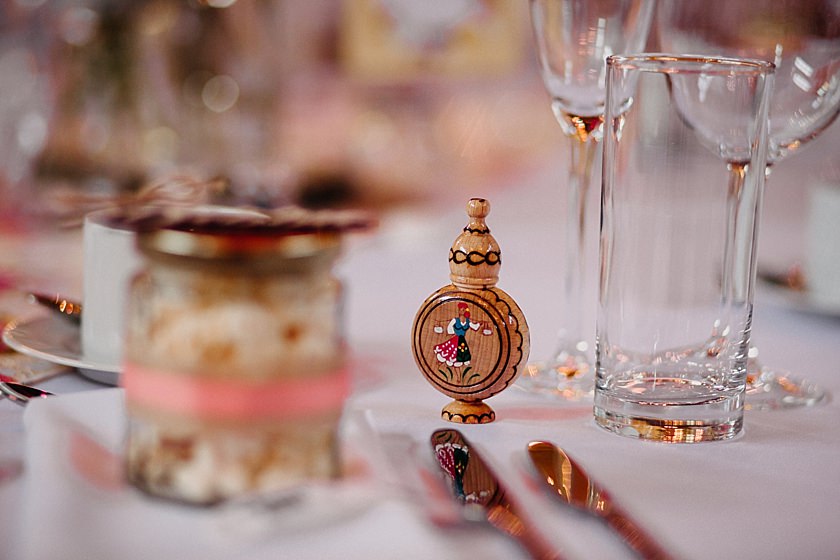 bulgarian wedding favour on the table 