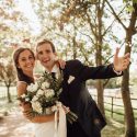 Super fun wedding at Wood Farm, Everdon | Anna & Michael